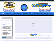 Tablet Screenshot of kfzscheller.de